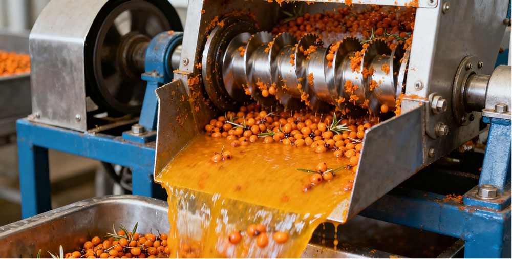 Sea Buckthorn Processing