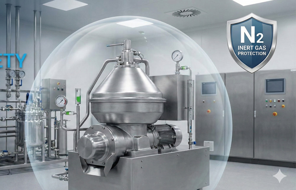Inertization Systems for Industrial Centrifuges - Huading Separator